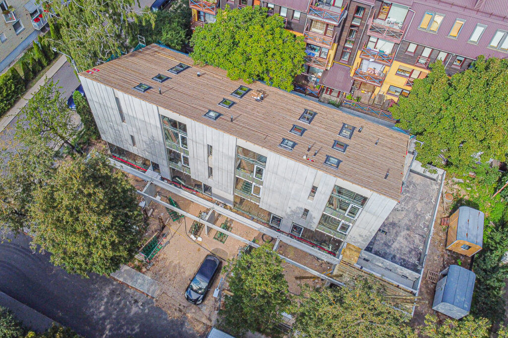 Lūšių 19 (Lūšių g. 19) - Row housing - construction photos