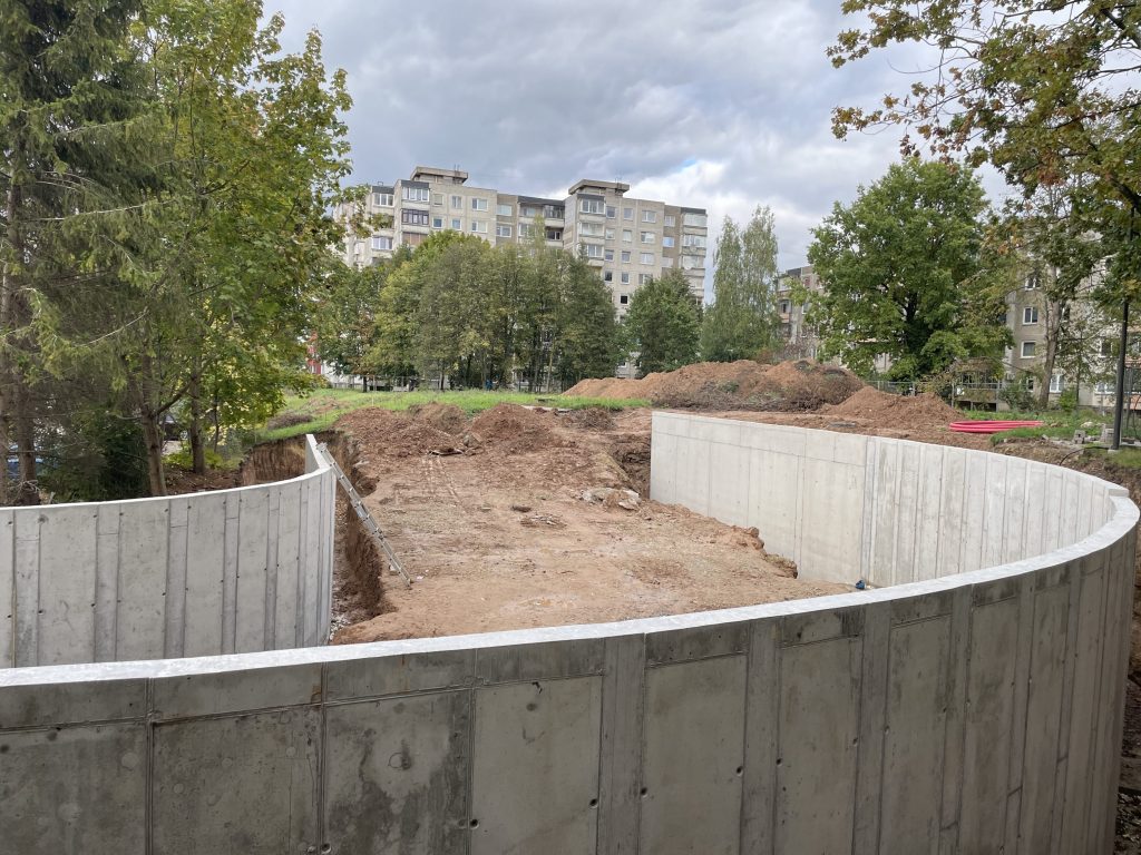 Šiaurio namai (Ukmergės g. 18A) - Multi apartment - construction photos