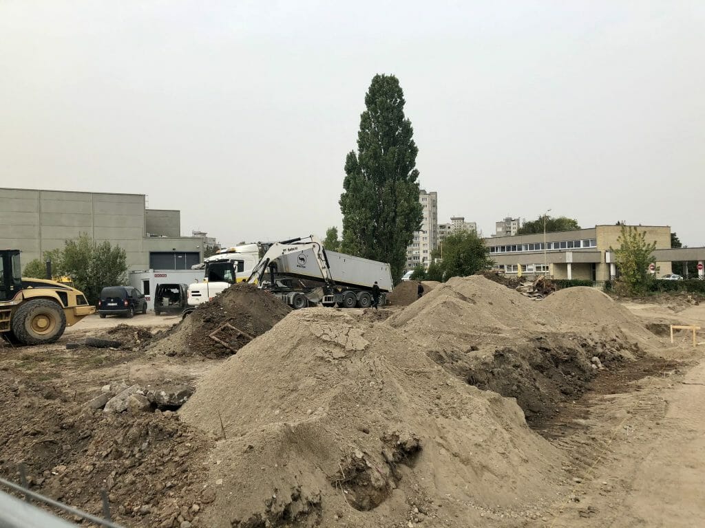 Islandijos pl. 7 (Islandijos pl. 7) - Stock office / Flex space - construction photos