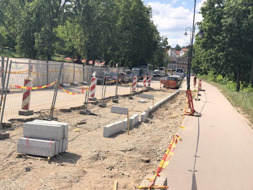 Vilnios pakrančių tvarkymas (Aukštaičių g.) - Bike path, Waterside - construction photos