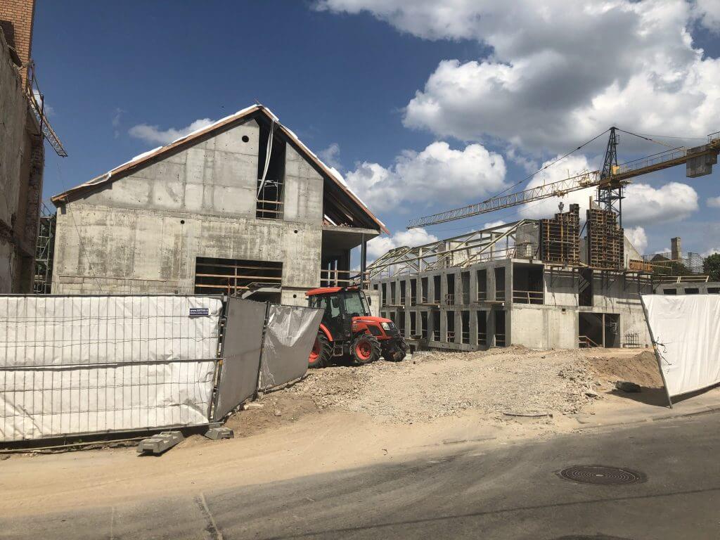 Misionierių sodai (Subačiaus g. 20) - Multi apartment - construction photos