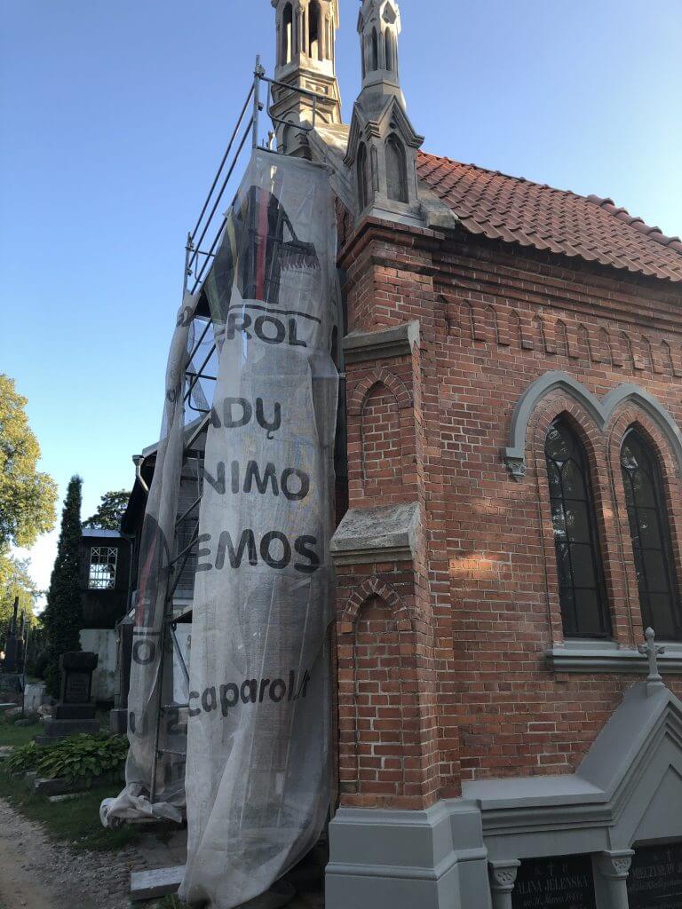 Rasų kapinių rekonstrukcija (Rasų g.) - Funeral services and sites - construction photos