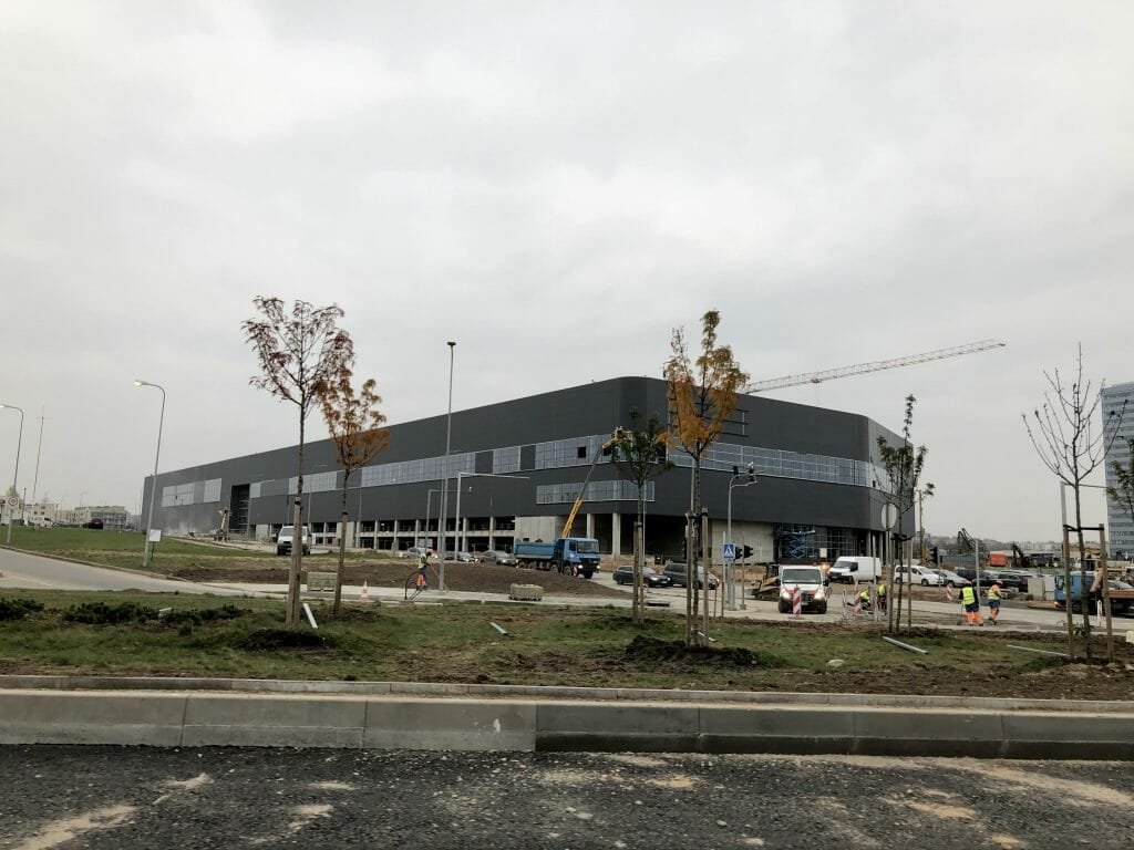 Vilnius OUTLET (Vytauto Pociūno g. 8) - Shopping center - construction photos