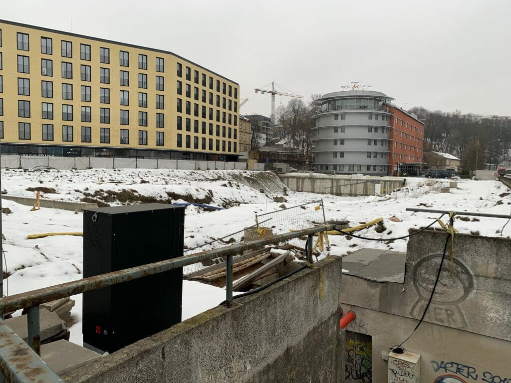 Yellowstone (J. Jasinskio g. 14) - Office center - construction photos