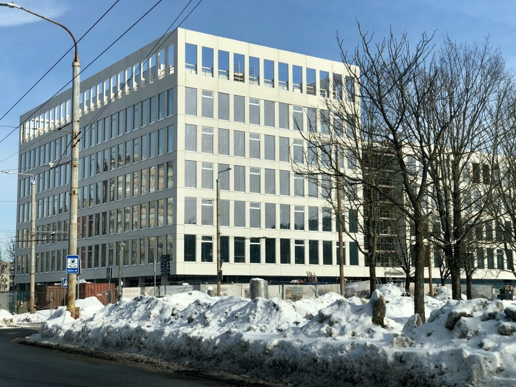 Freedom 36 (Laisvės pr. 36) - Office center - construction photos