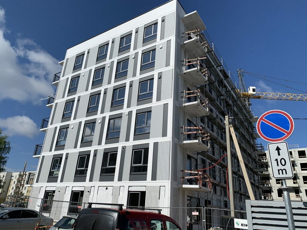 Karaliaučiaus kvartalas (Karaliaučiaus g. 7B) - Multi apartment - construction photos