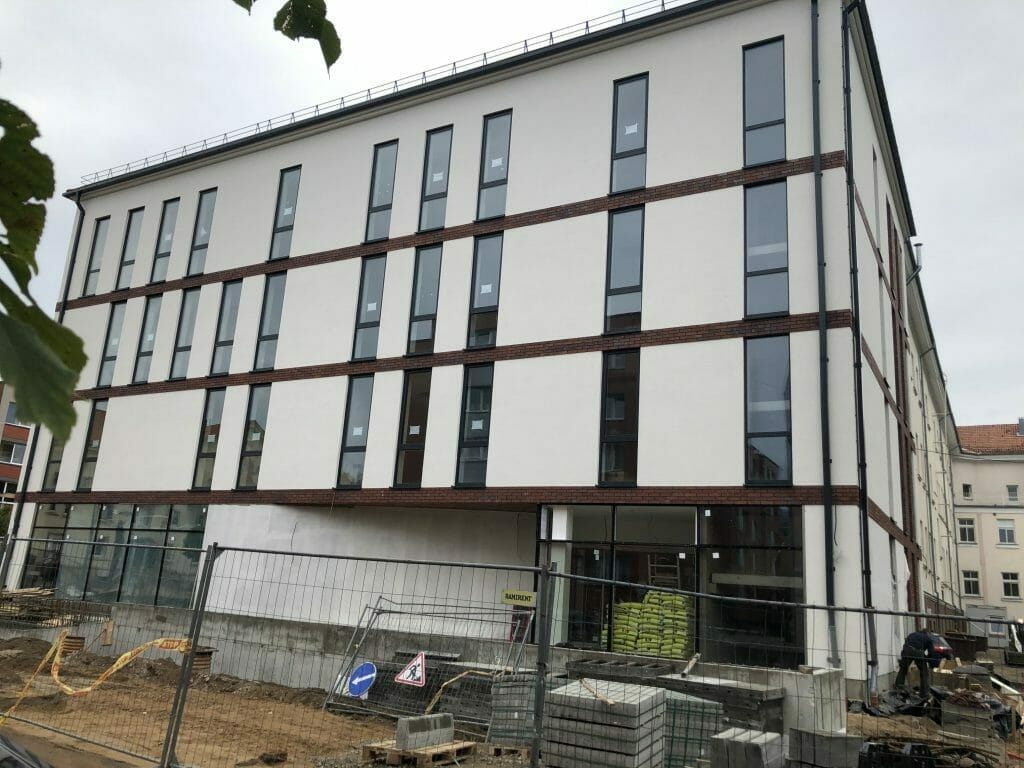 Klaipėdos vaikų ligoninės priestatas (J. Karoso g. 12) - Ligoninė - statybų nuotraukos