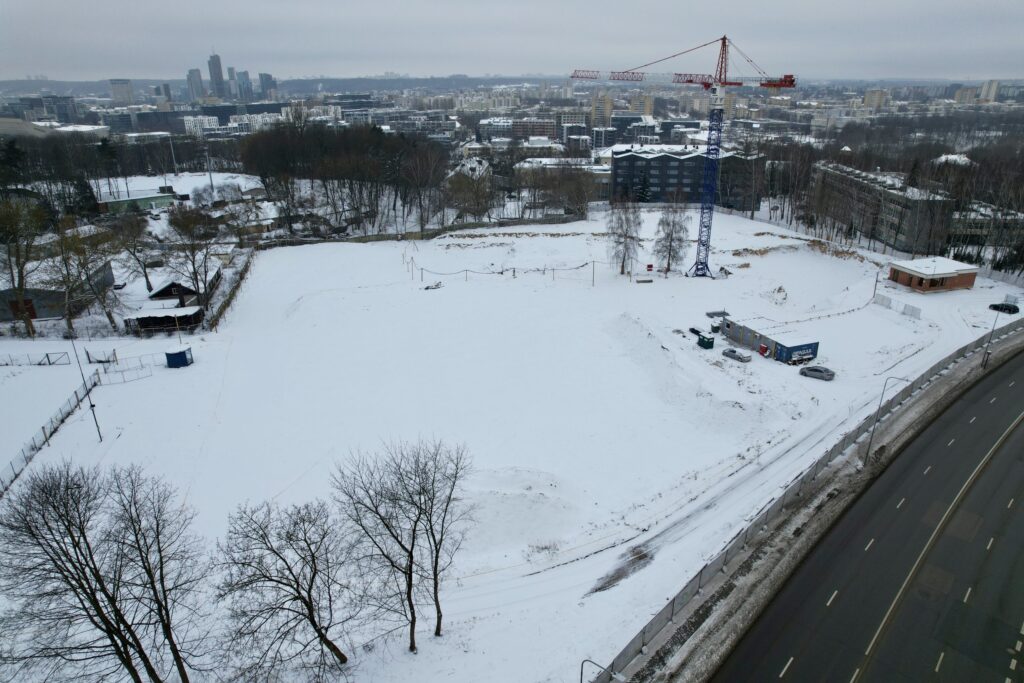 LMTA miestelis 1 etapas (Teatro ir kino fakultetas, Mažasis salių blokas) (Olandų g. 21A) - Higher education - construction photos