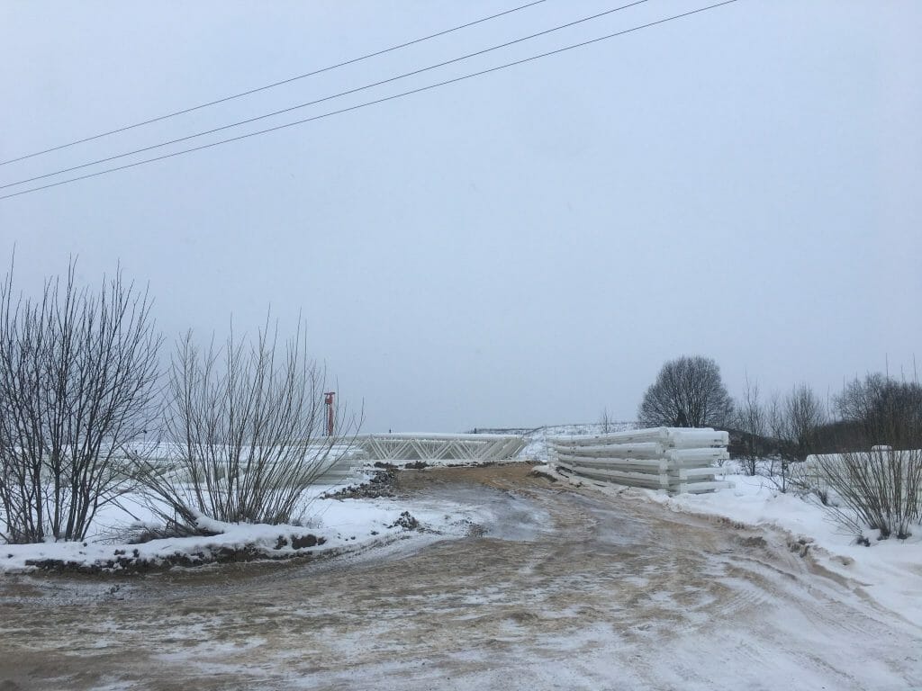 Liepkalnio industrinis parkas 4 etapas (Sodybų g. 30) - Sandėlys / Platinimo centras - statybų nuotraukos