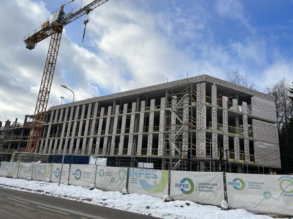 5-asis policijos komisariatas ir Kelių policija (Sietyno g. 24) - Administrative - construction photos