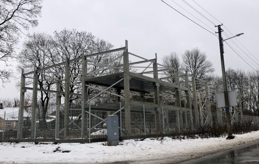 Pramonės g. 40 (Pramonės g. 40) - Showroom / Service center - construction photos