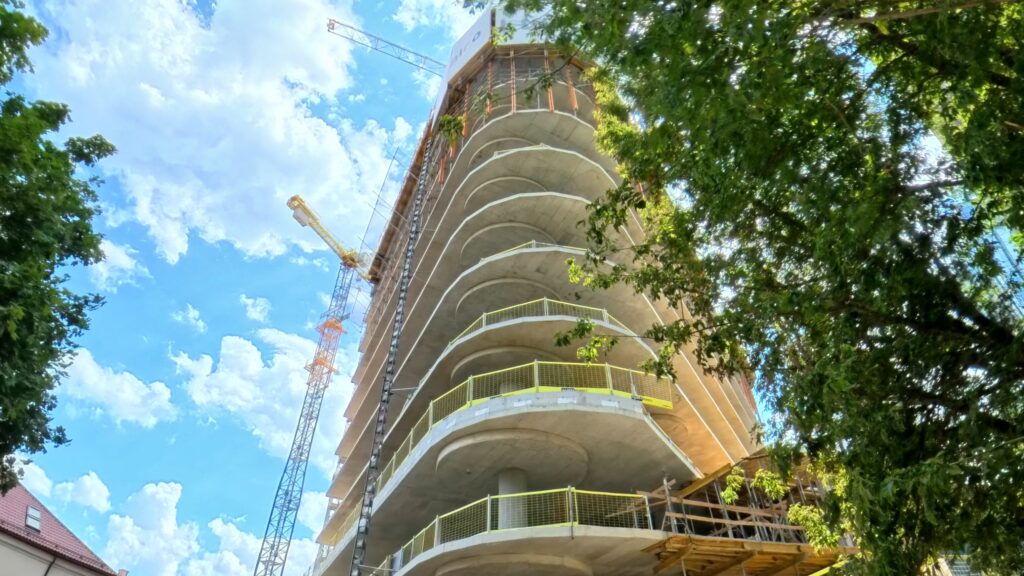 HERO (Lvivo g. 21) - Office center - construction photos