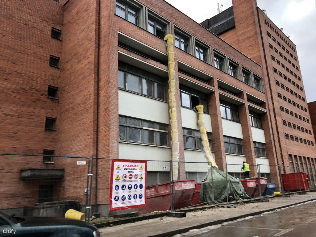 Kauno apskrities viešoji biblioteka (Radastų g. 2) - Library - construction photos