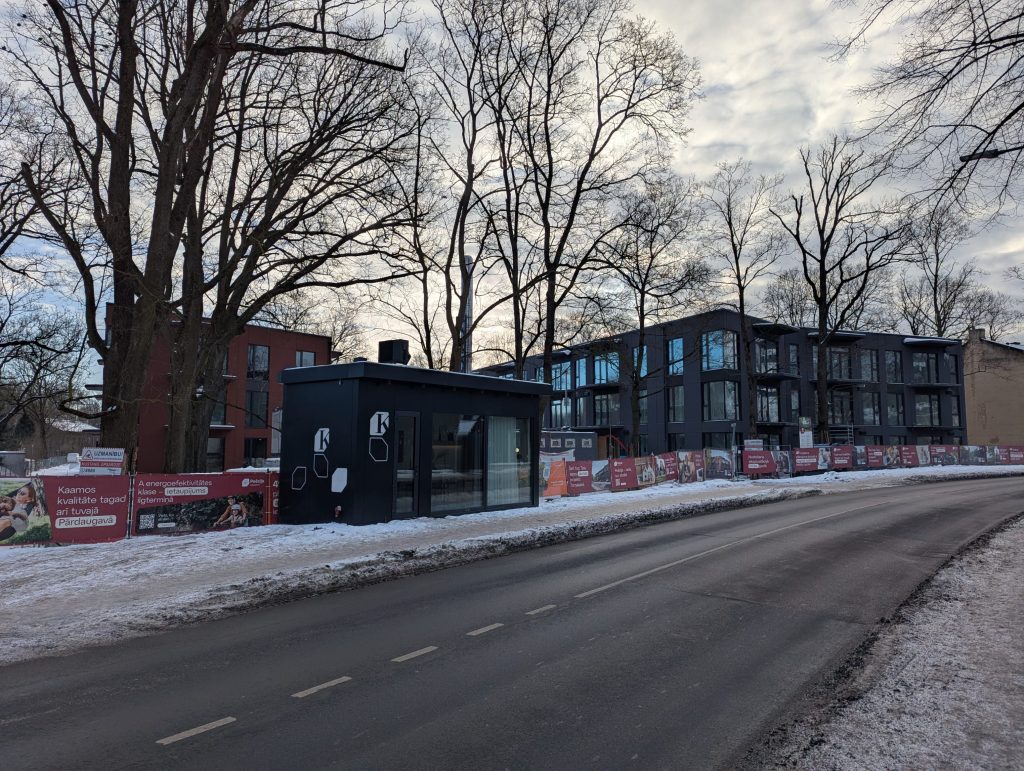 Poēzija (Ojāra Vācieša iela 8) - Multi apartment - construction photos