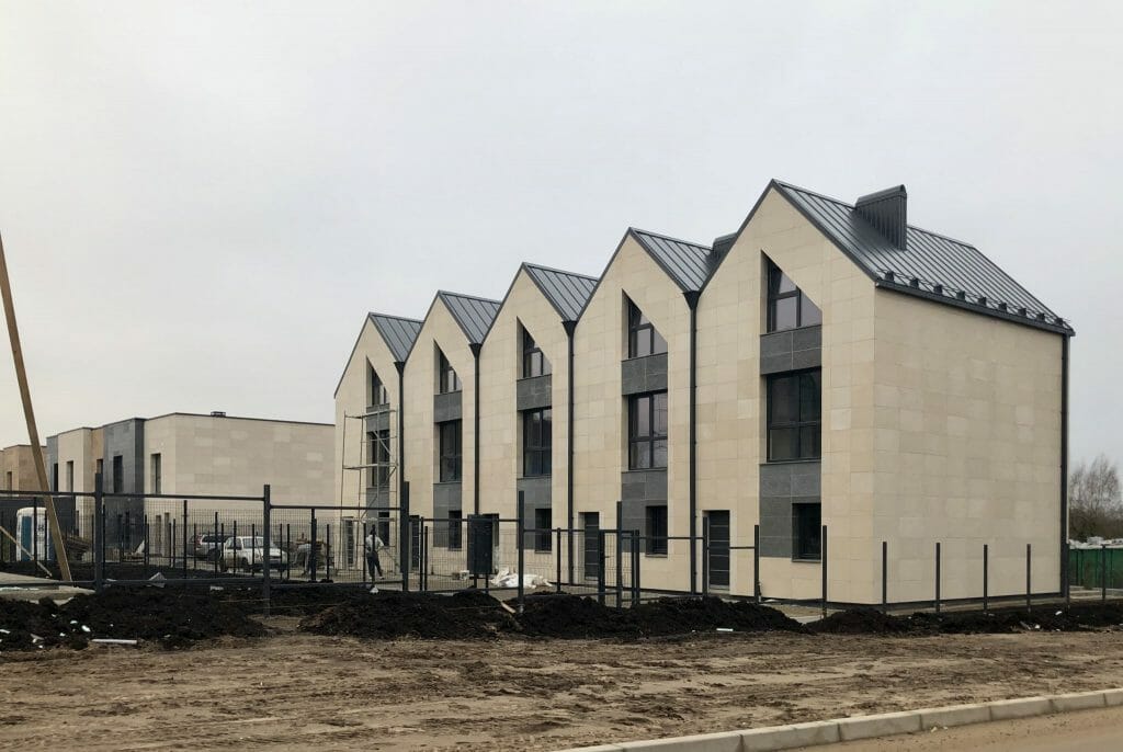 Pakarvių g. 1, 3 (Pakarvių g. 1, 3) - Row housing - construction photos