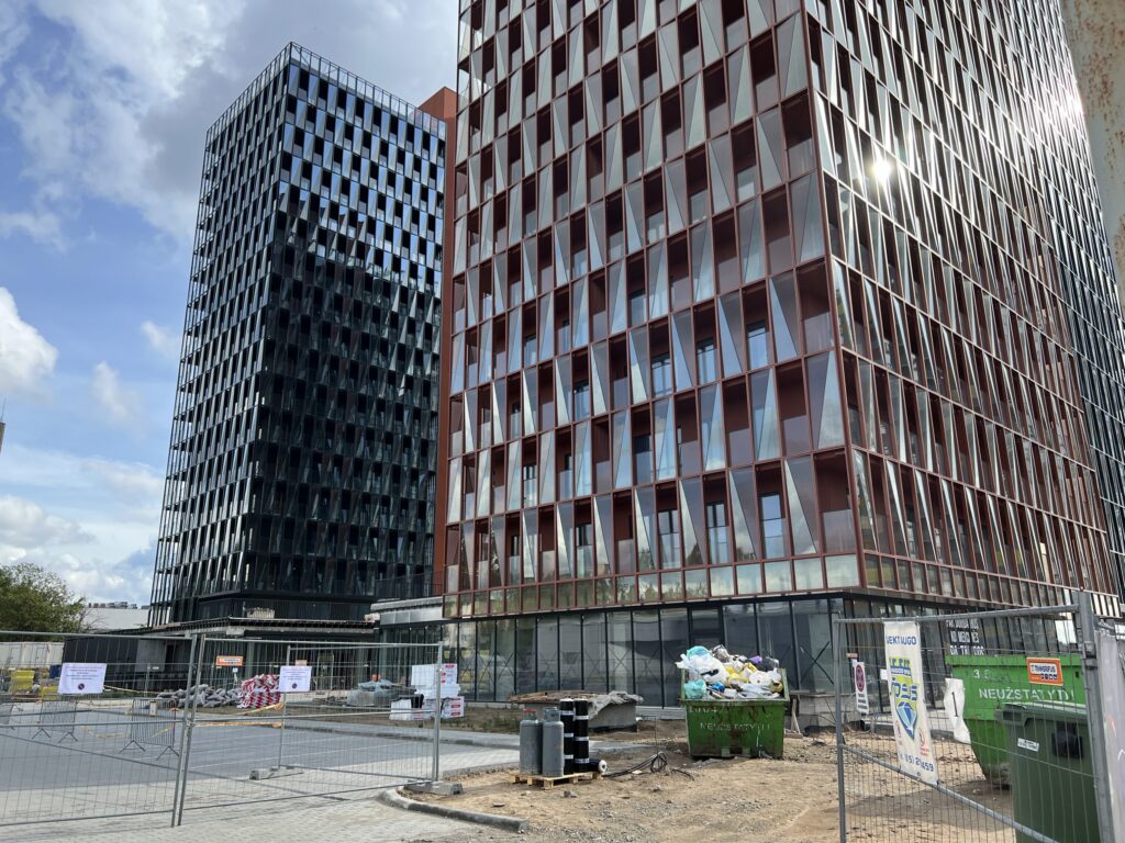 Skylum 2 etapas (Viršilų g. 6) - Multi apartment - construction photos