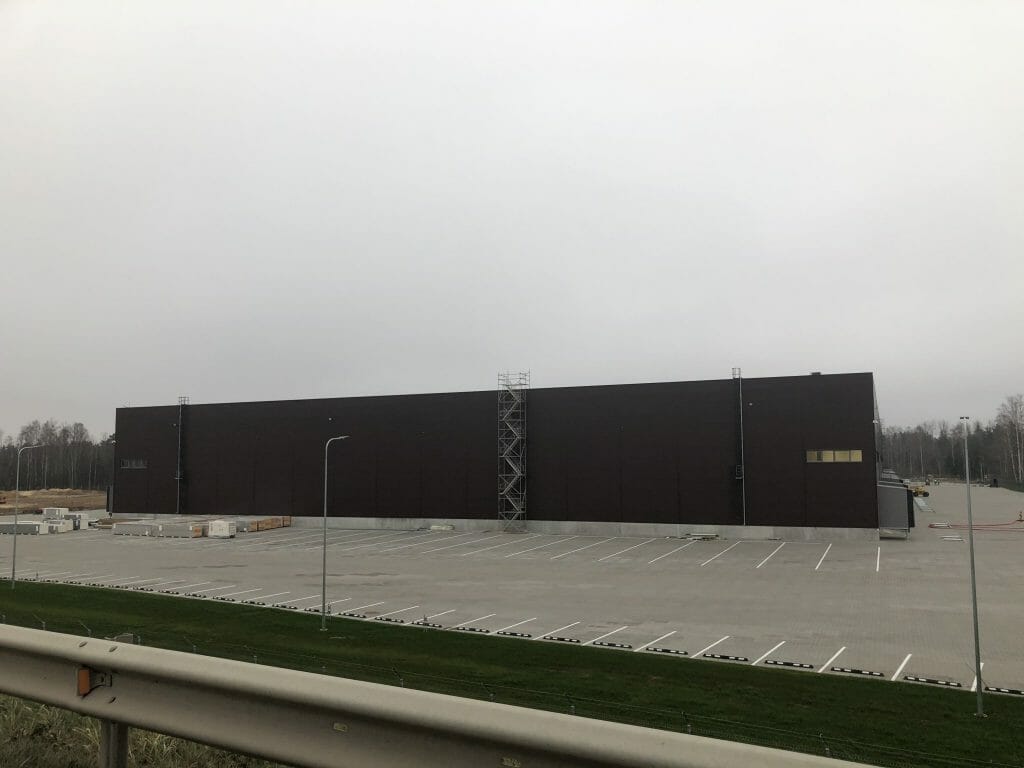 Kauno logistikos centras (Martinavos g. 8) - Warehouse / Distribution center - construction photos