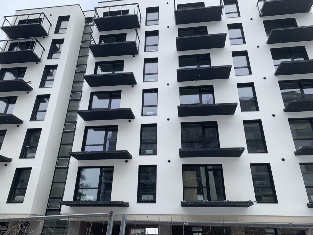 Kernavės aveniu 2 etapas (Kernavės g. 14) - Multi apartment - construction photos