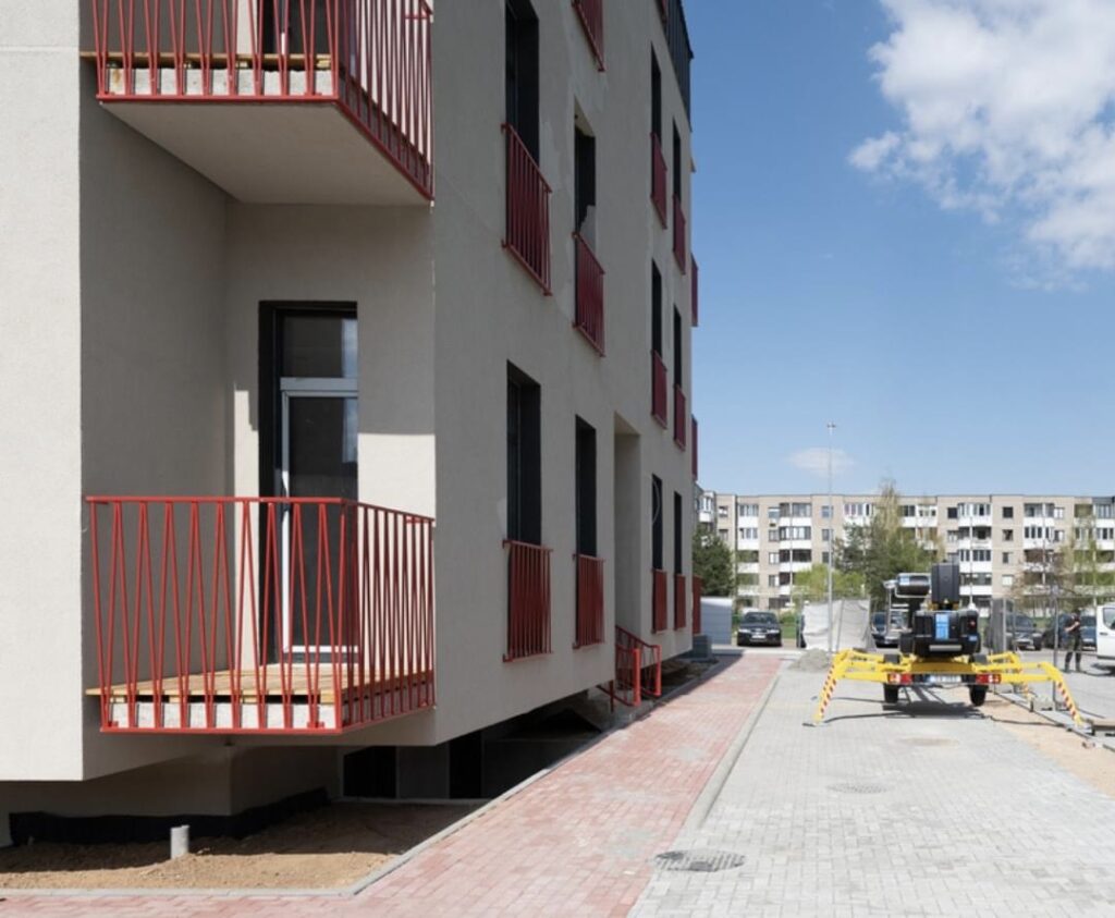 Tolminkiemio 19A (Tolminkiemio g. 19A) - Multi apartment - construction photos