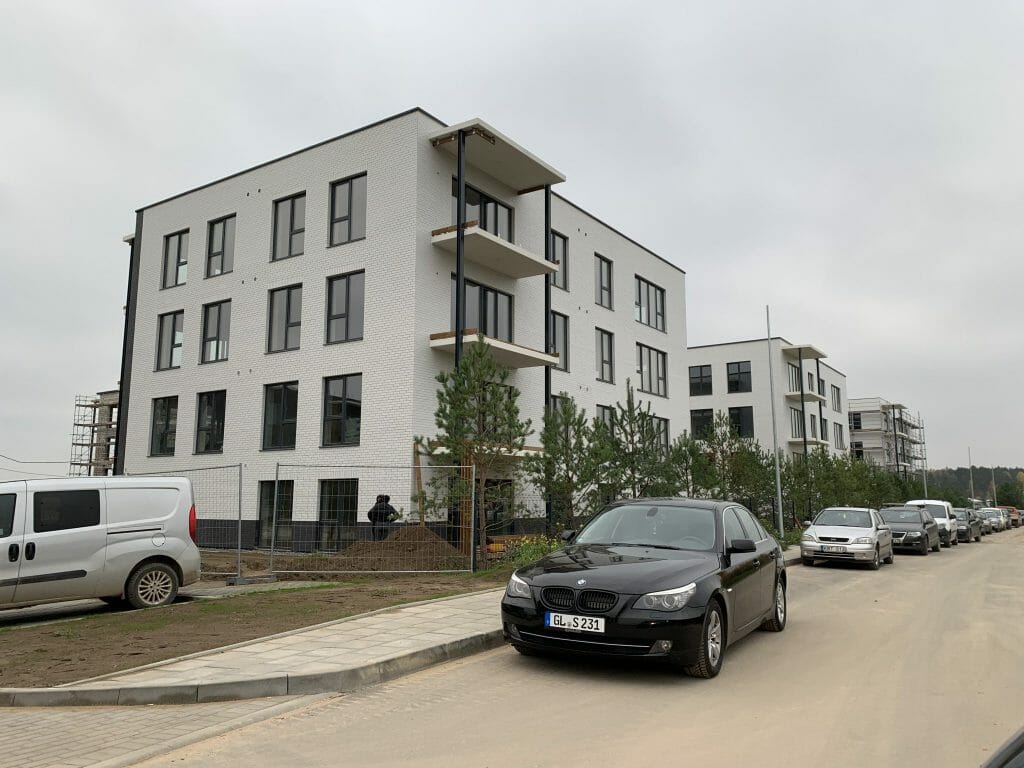Naujosios Santariškės 1 etapas (Daujoto g. 4, 6, 8, 10) - Korterelamu - ehituse fotod