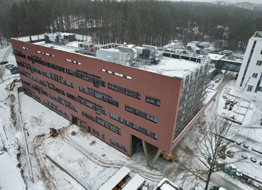 VGTU Elektronikos, Mechanikos ir Transporto inžinerijos fakultetų mokomasis korpusas (Plytinės g. 25-2) - Higher education - construction photos