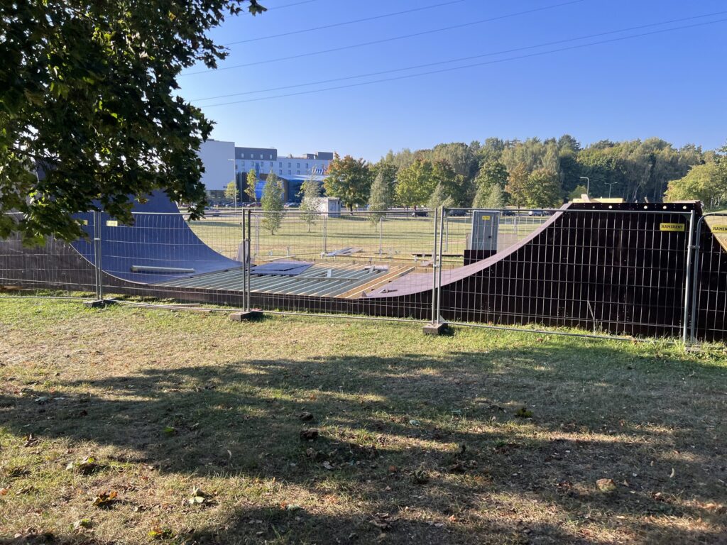 Riedučių rampos Buivydiškių g. (Buivydiškių g.) - Extreme sports center - construction photos