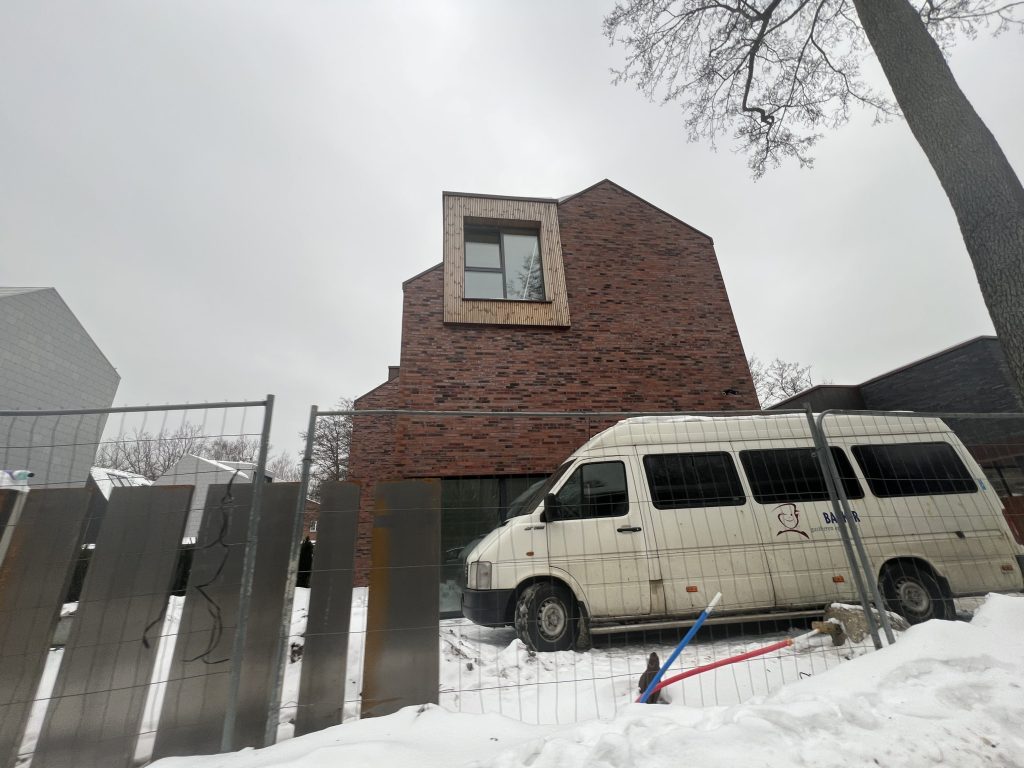 Skautų rezidencija (Skautų g. 21) - Rindu mājas - būvdarbu attēli