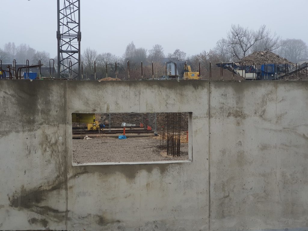 Vilnelės skverai 4 etapas (Manufaktūrų g. 7) - Multi apartment - construction photos