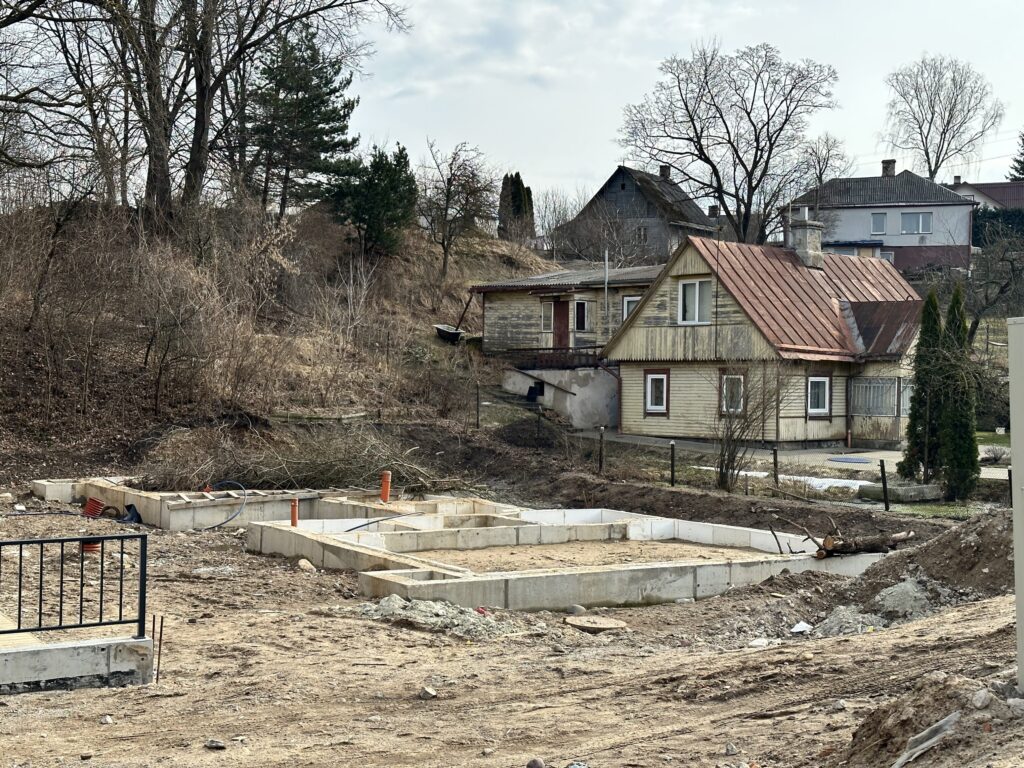 Markučių g. 40 (Markučių g. 40) - Row housing - construction photos