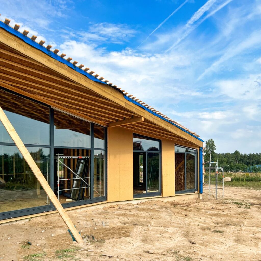 Home plus (Kolektyvo g. 33, 35, 37, 39, 41, 43, 45, 47, 49, 51, 53, 55, 57, 59, 61, 63, 67, 69, 71, 73, 75, 77, 79, 81, Nemėžis) - Private house community - construction photos