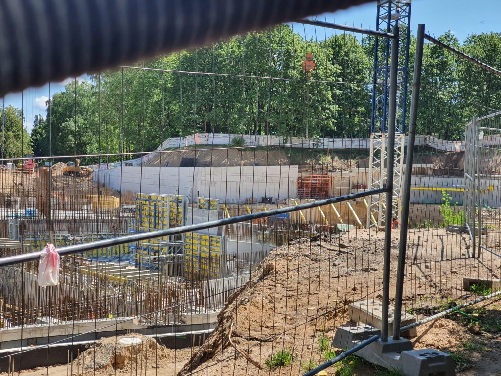 Nacionalinė koncertų salė "Tautos namai" (V. Mykolaičio-Putino g. 5) - Concert hall - construction photos