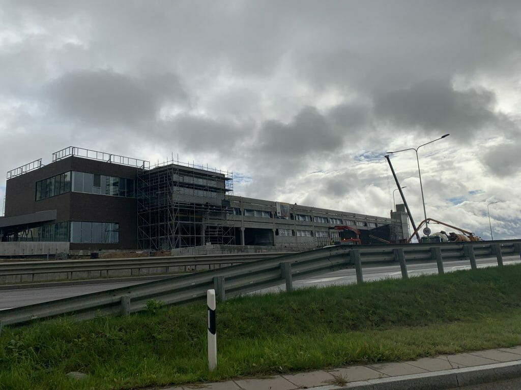 Pašilaičiai PC (Pavilnionių g. 55) - Tirdzniecības centrs - būvdarbu attēli