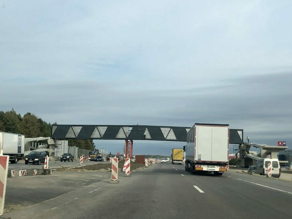 A1 Giraitės atkarpa (viadukas) 102 - 107 km. (A1) - Kelias - statybų nuotraukos