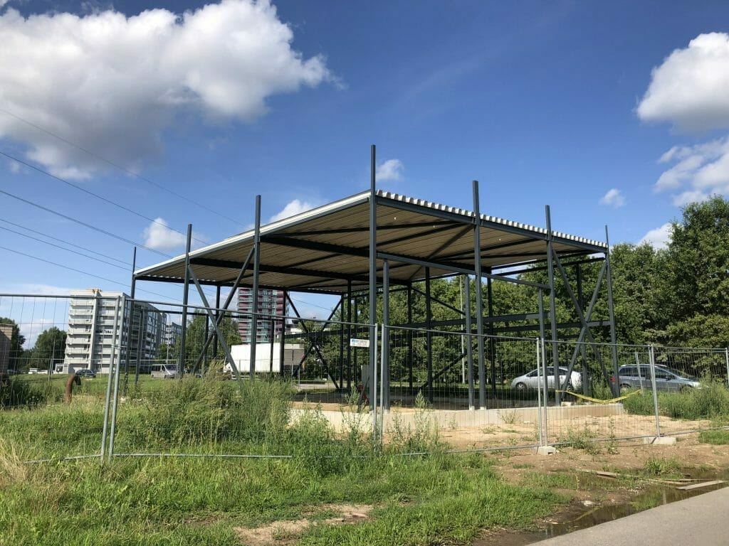 Ašmenos 1-oji g. 43 (Ašmenos 1-oji g. 43) - Non-food store - construction photos