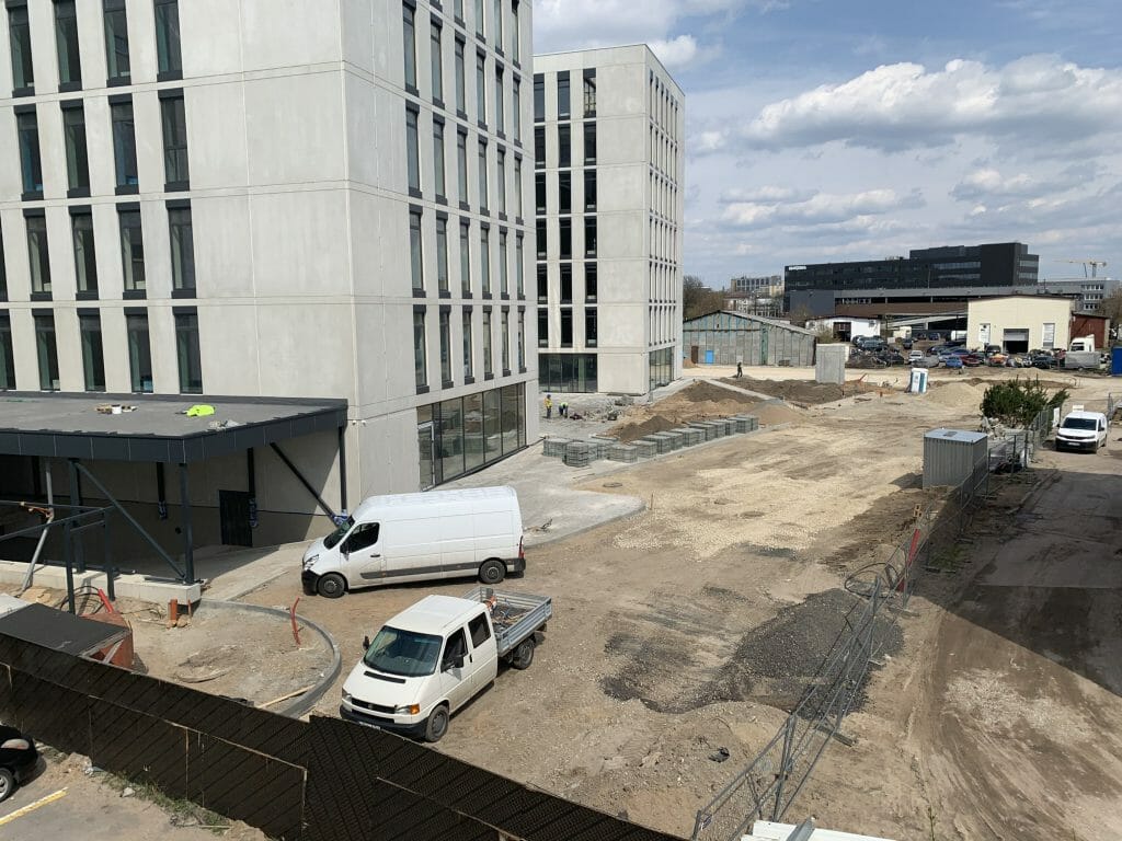 OFFICE 100 by Skraidenis (Panerių g. 49) - Office center - construction photos