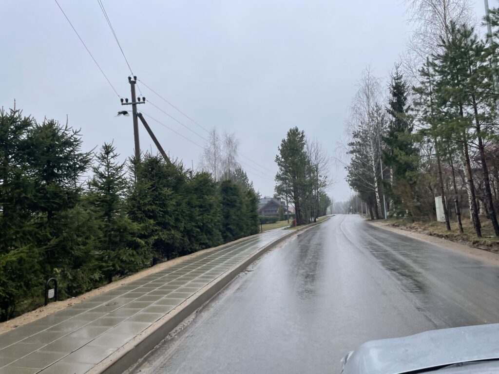 Vandenio g. šaligatvis (Vandenio g.) - Pėsčiųjų takas - statybų nuotraukos