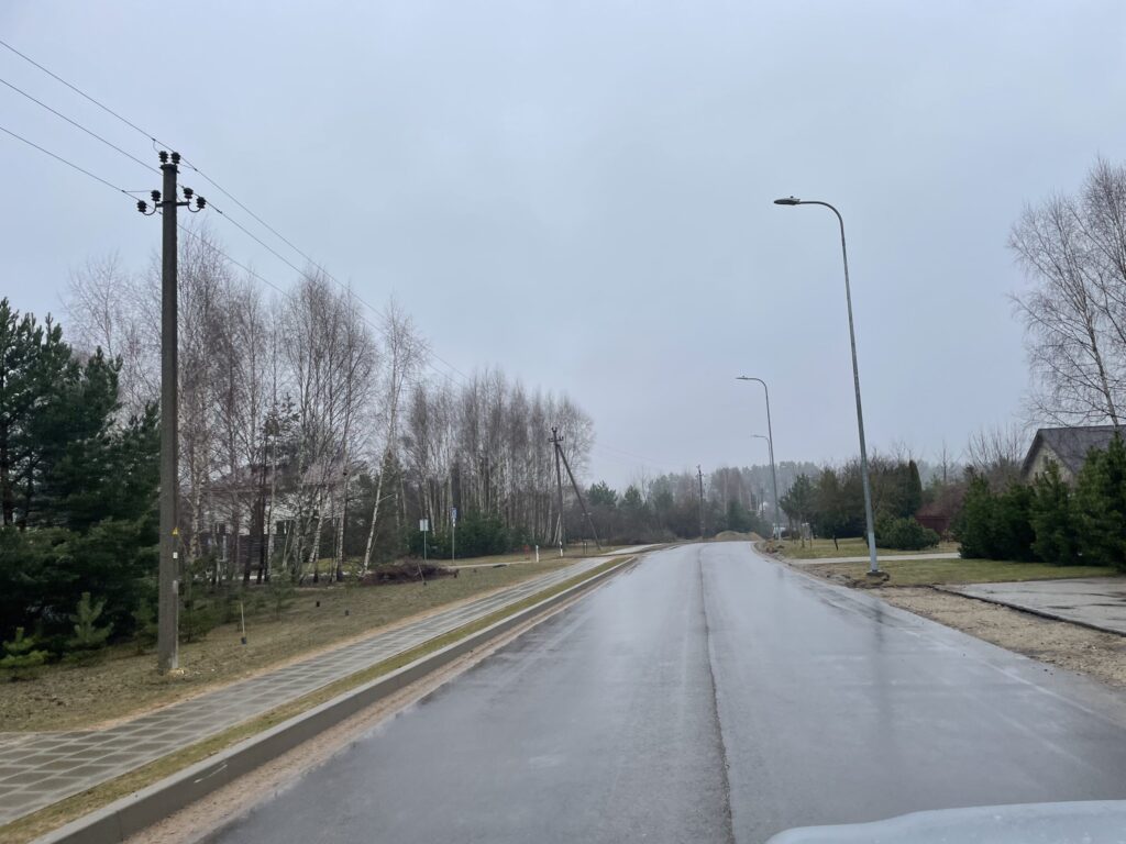 Vandenio g. šaligatvis (Vandenio g.) - Pėsčiųjų takas - statybų nuotraukos