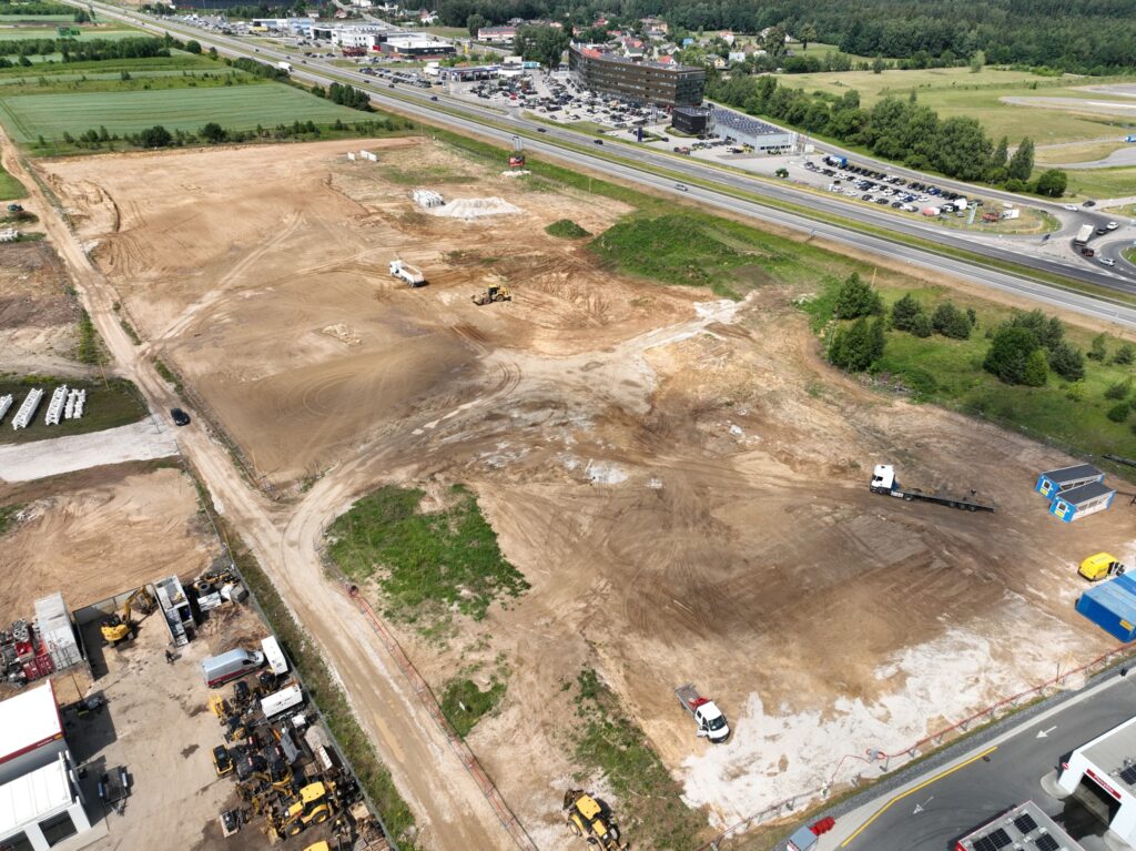 Urban Hub Vilnius (Ožiarūčių g. 3, Avižienių k.) - Stock office / Flex space - construction photos