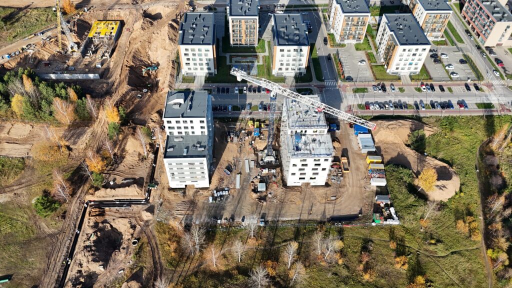 Martyno namai 3 etapas (B korpusas) (M. Mažvydo g. 28) - Multi apartment - construction photos