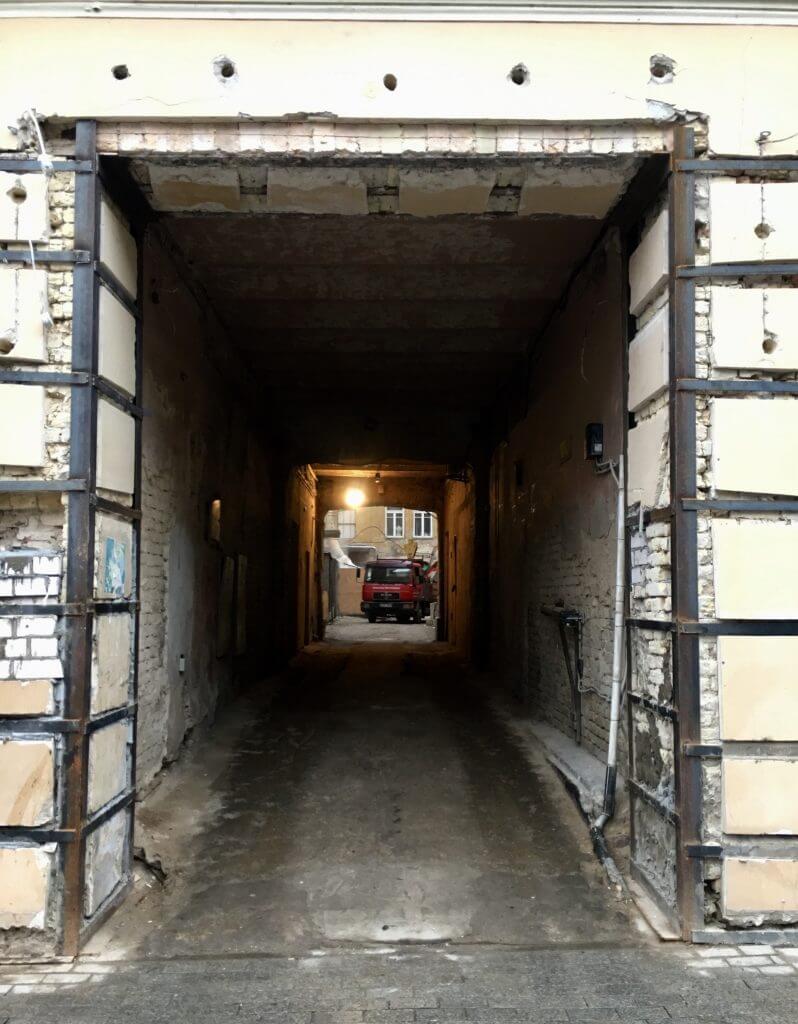 Gedimino 22 (Gedimino pr. 22) - Multi apartment - construction photos