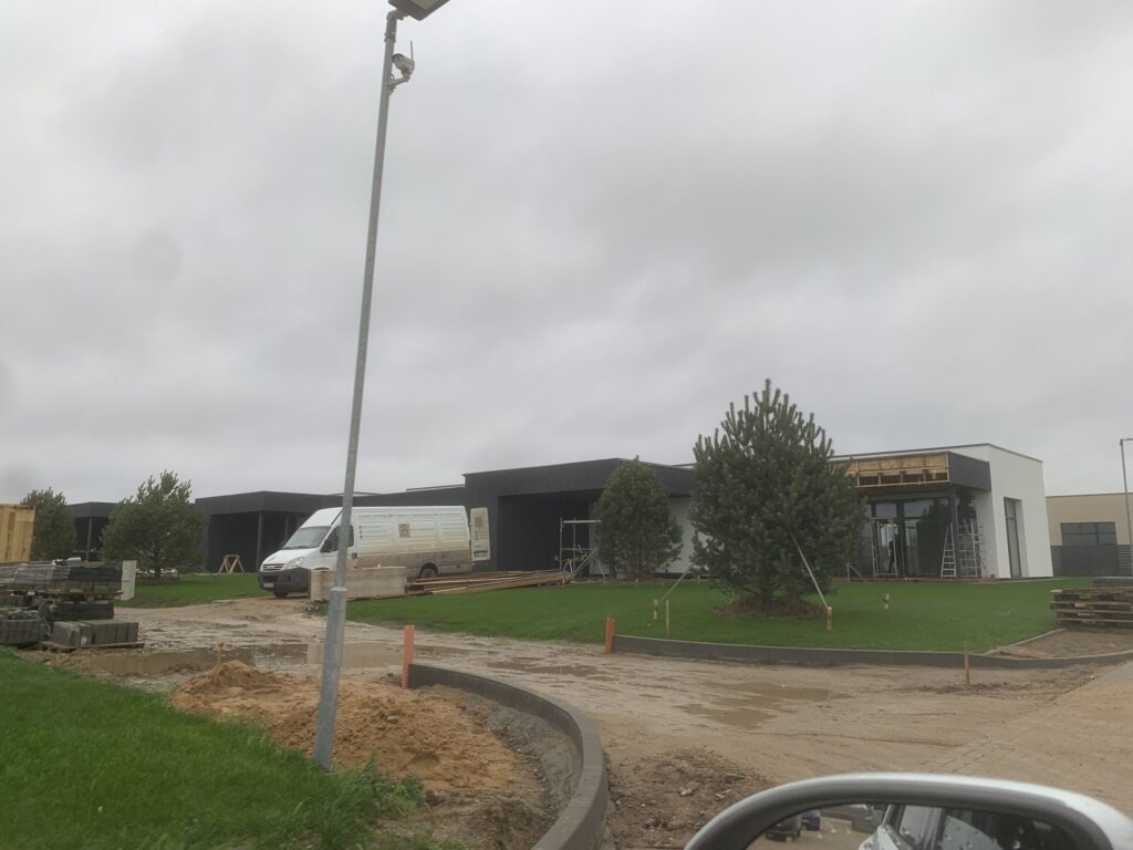 Šventapilis (Šventapilės g. 2, 4, 6, 8, 10, 12, 14, 16, 18, 20, 22, 24, 26, 28, 30, 32, 34, 36, 38, 40, 42, 44, 46, 48) - Private house community - construction photos