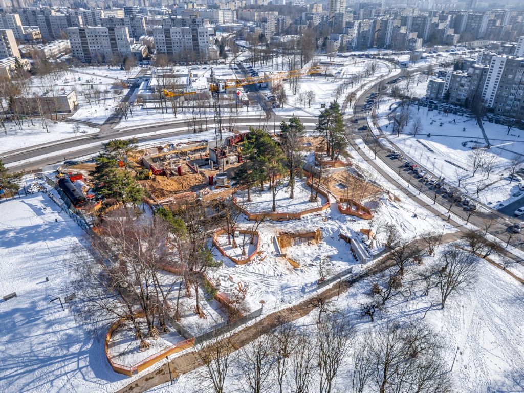 Medeinos namai 1 etapas (D) (Medeinos g. 30) - Daugiabutis - statybų nuotraukos