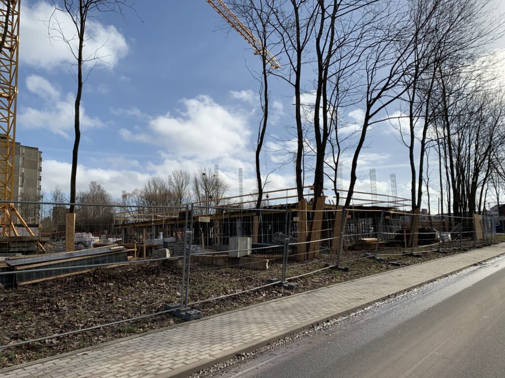 O5 NAMAI (Žeimenos g. 82) - Multi apartment - construction photos