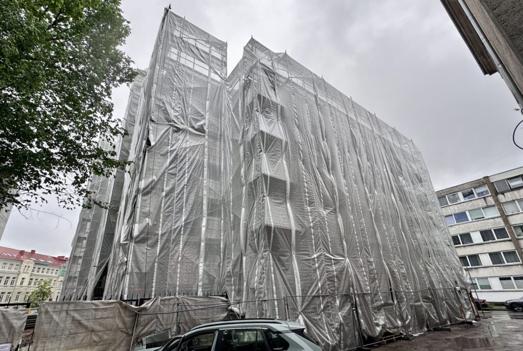 Erudito licėjus 2 etapas (Aguonų g. 24) - Primary and secondary education - construction photos