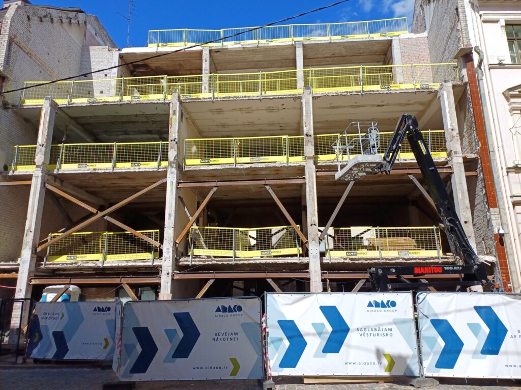Pils iela 8/10 (Pils iela 8/10) - Administrative - construction photos