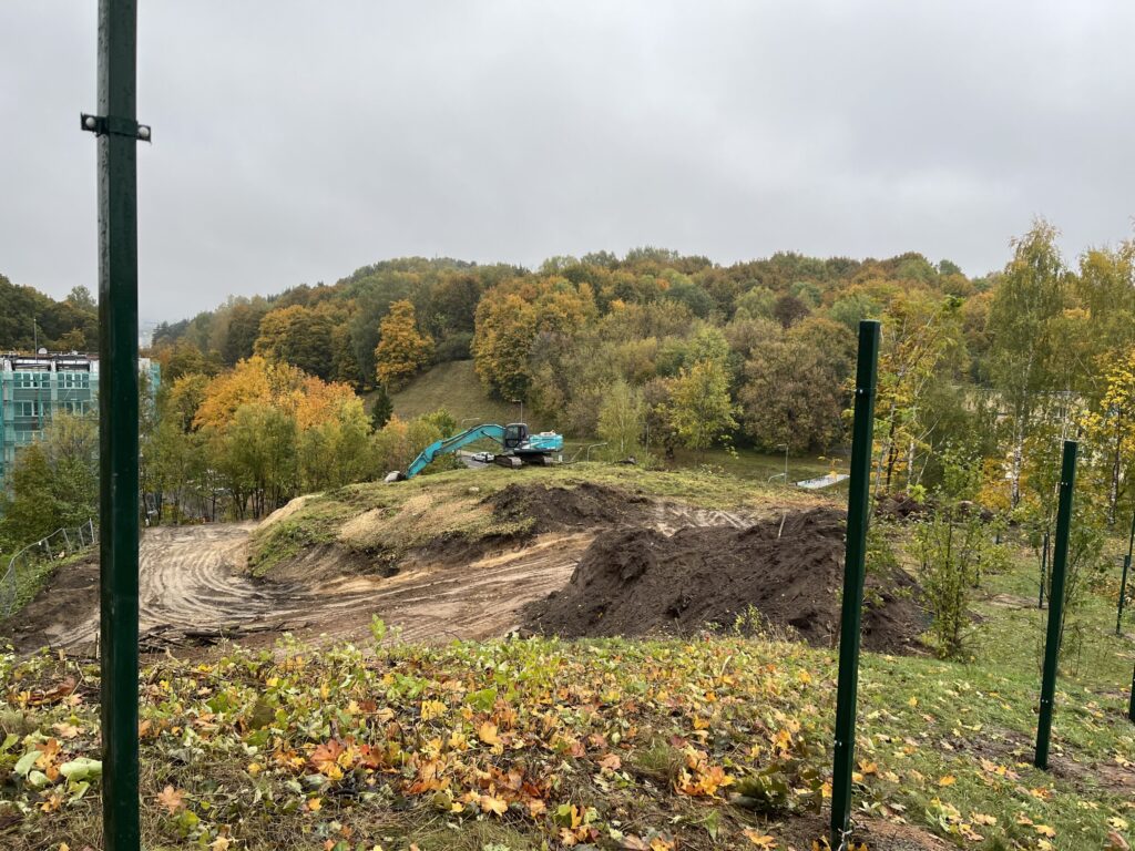 Užupio personos (Filaretų g. 25) - Multi apartment - construction photos