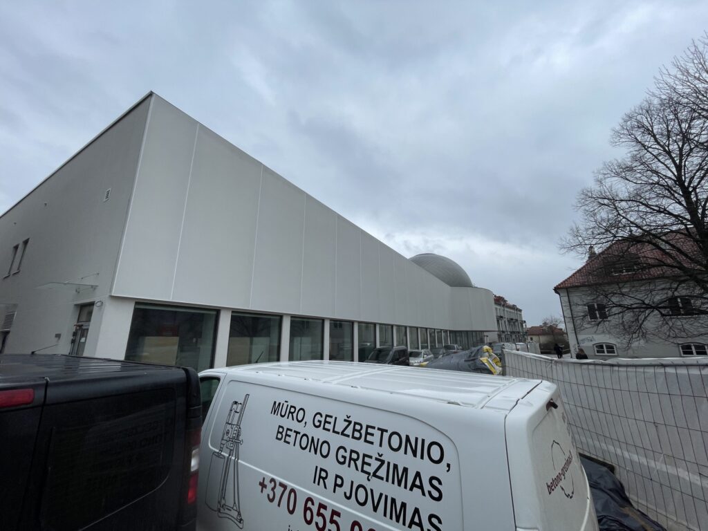 Vilniaus STEAM centras (Konstitucijos pr. 12A) - Primary and secondary education - construction photos