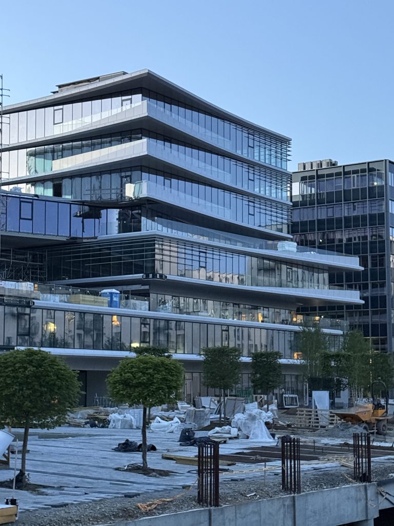 Business Stadium Central (Rinktinės g. 3) - Verslo centras - statybų nuotraukos