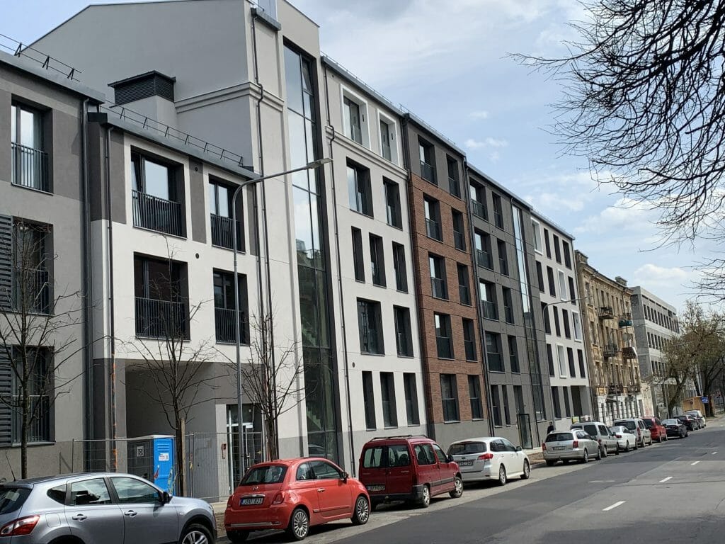 Baltas Lapas Mindaugo 2 etapas (Aguonų g. 17) - Multi apartment - construction photos