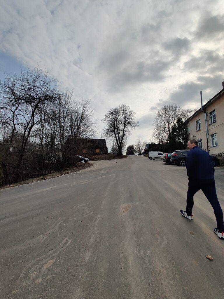 Dviračių takas Fermentų g. - Liepų alėja (Fermentų g., V. A. Graičiūno g., Stasylų g., Vinkšnų g.) - Dviračių takas - statybų nuotraukos